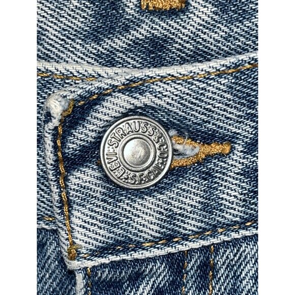 Levis 550 Relaxed Fit Jean Women 8 28X28 Tapered 5 Pocket Cotton USA - Picture 4 of 8